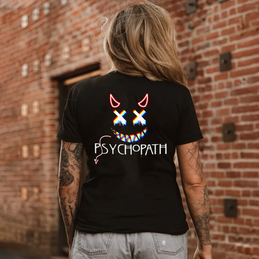 Psychopath Printed Women's T-shirt