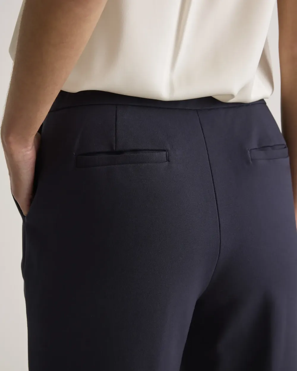 Ultra-Stretch Ponte Trouser