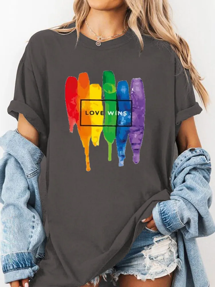 Love Wins Shirt, LGBT Love Shirt, Gay Pride Shirt, Queer T-Shirt, Rainbow Love Shirt