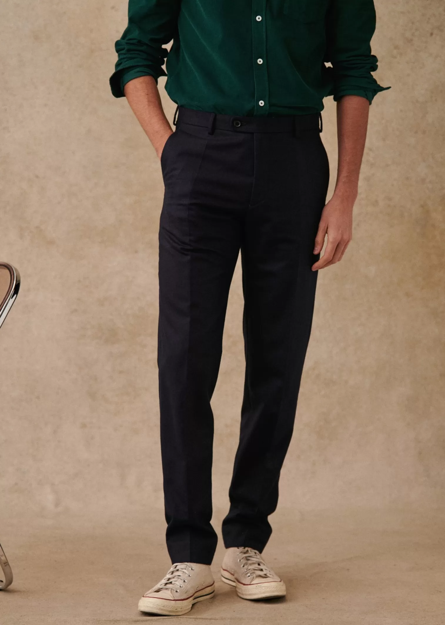 Carl Semi-Slim Fit Trousers