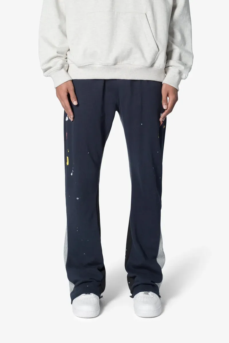 CONTRAST BOOTCUT DAILY SWEATPANTS