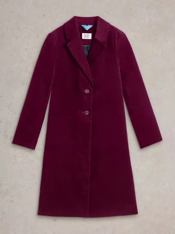 Various Colors Kamila Velvet Coat