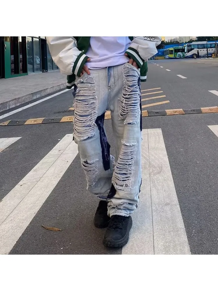 Wear Out Distressed Plus Size Jeans