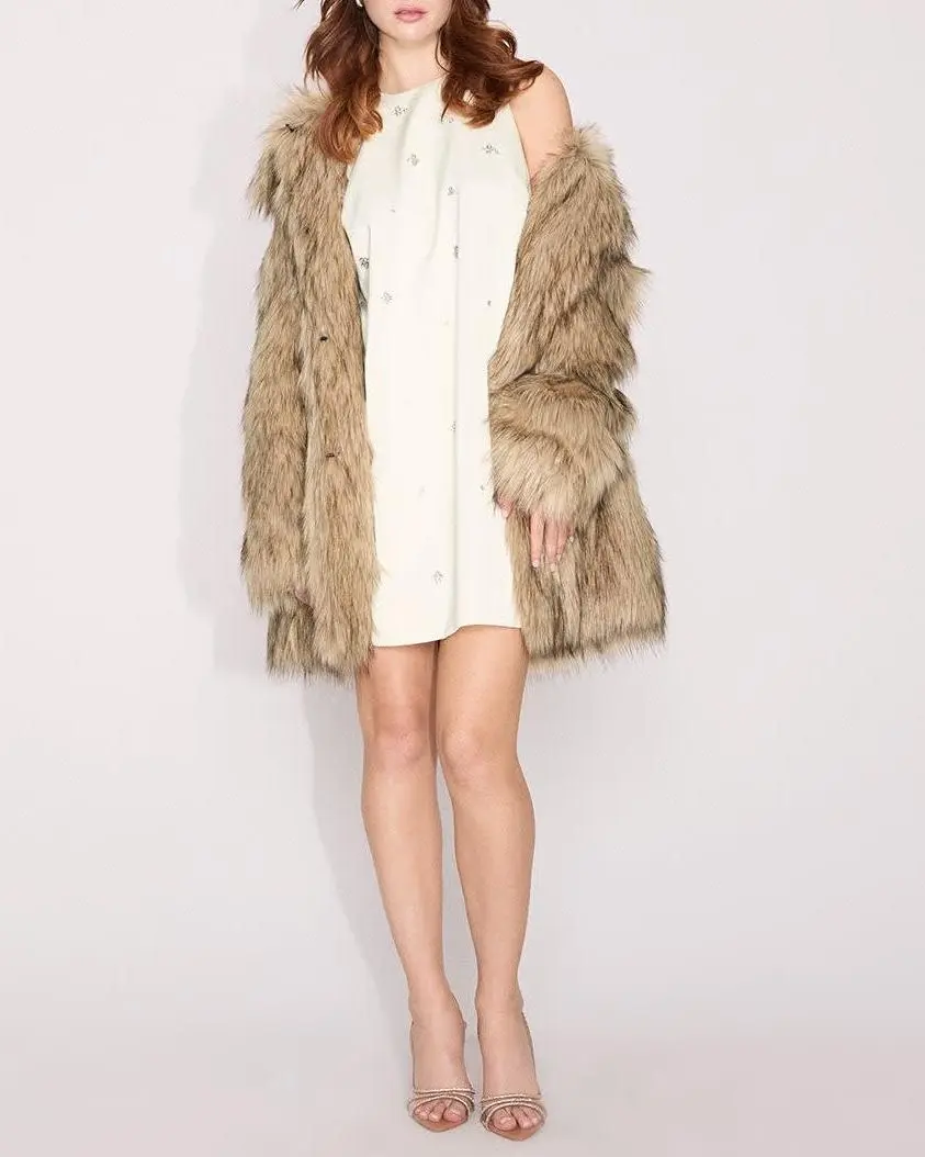 Faux Fur Coat