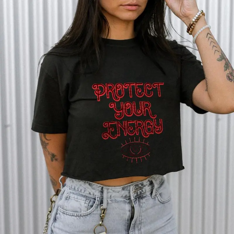 Protect Your Energy Printed T-shirt