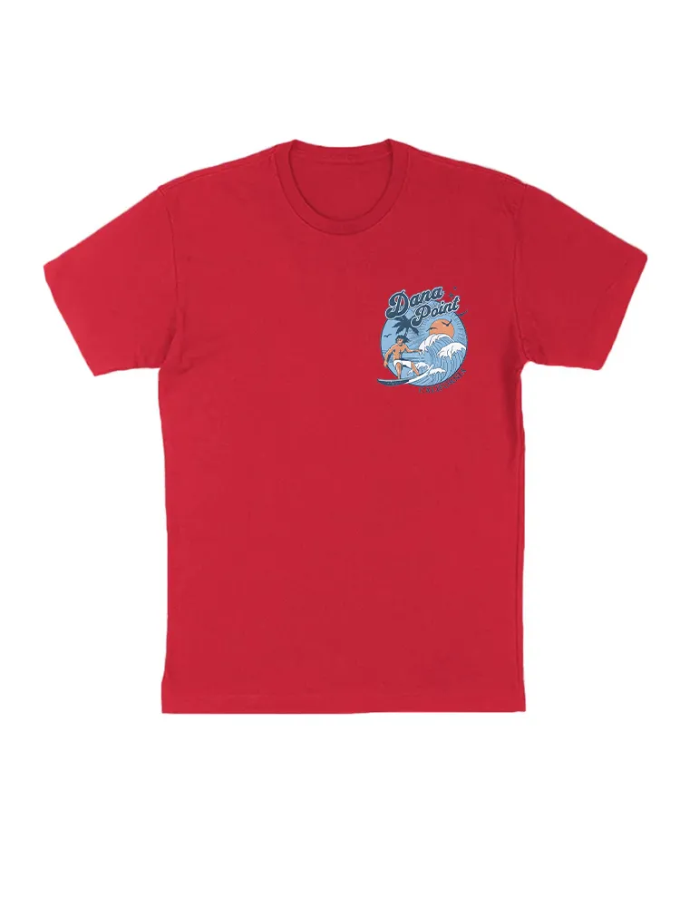 1970S Vintage Surfing Dana Point, California Retro Sunset // Old School Surfer // Surf California T-Shirt