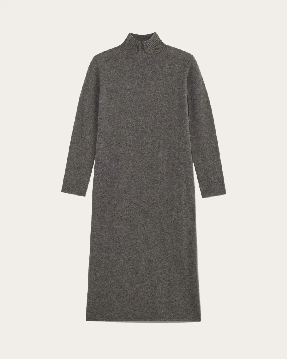 The Turtleneck Sweater Dress in Cashmere