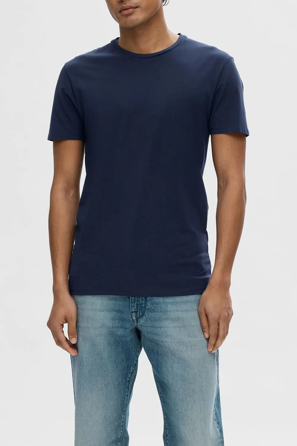 Blue Pima Organic Cotton T-shirt