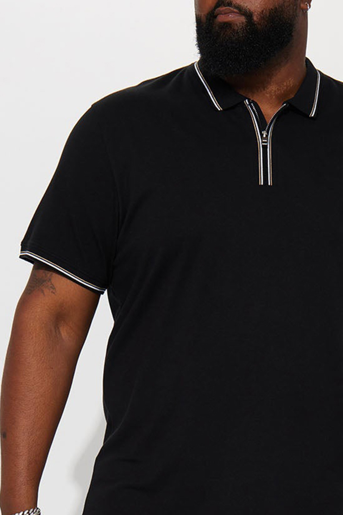 One Shot Short Sleeve Polo - Black