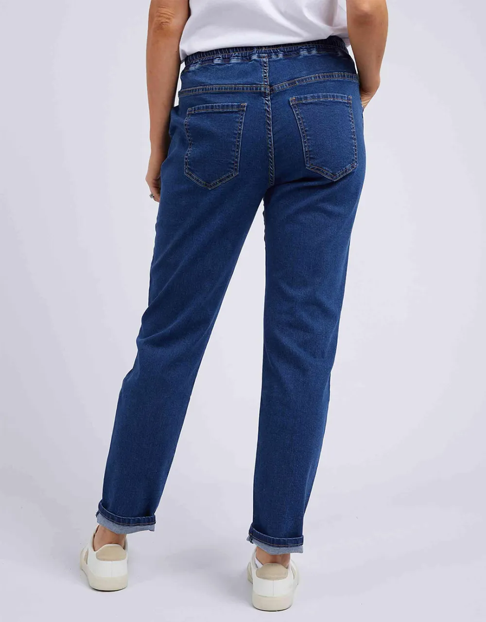 Juliette Jogger Jean - Vintage Blue