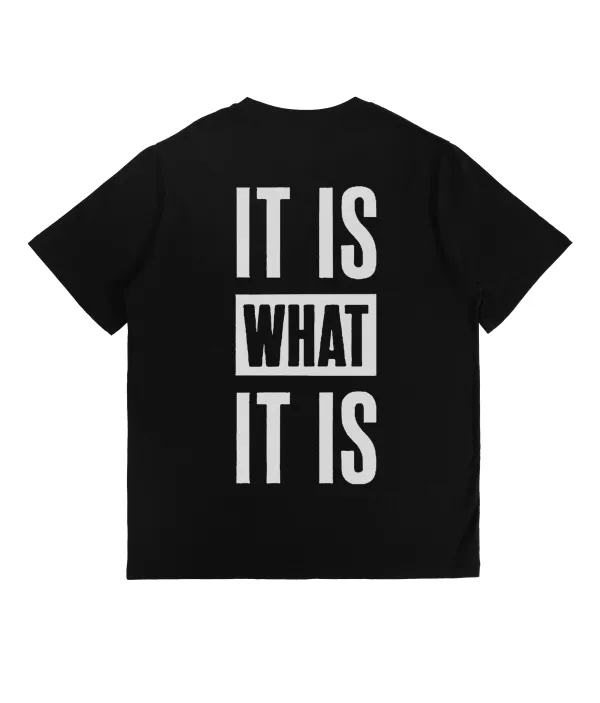 IT IS WHAT IT IS Printed Men's T-Shirt