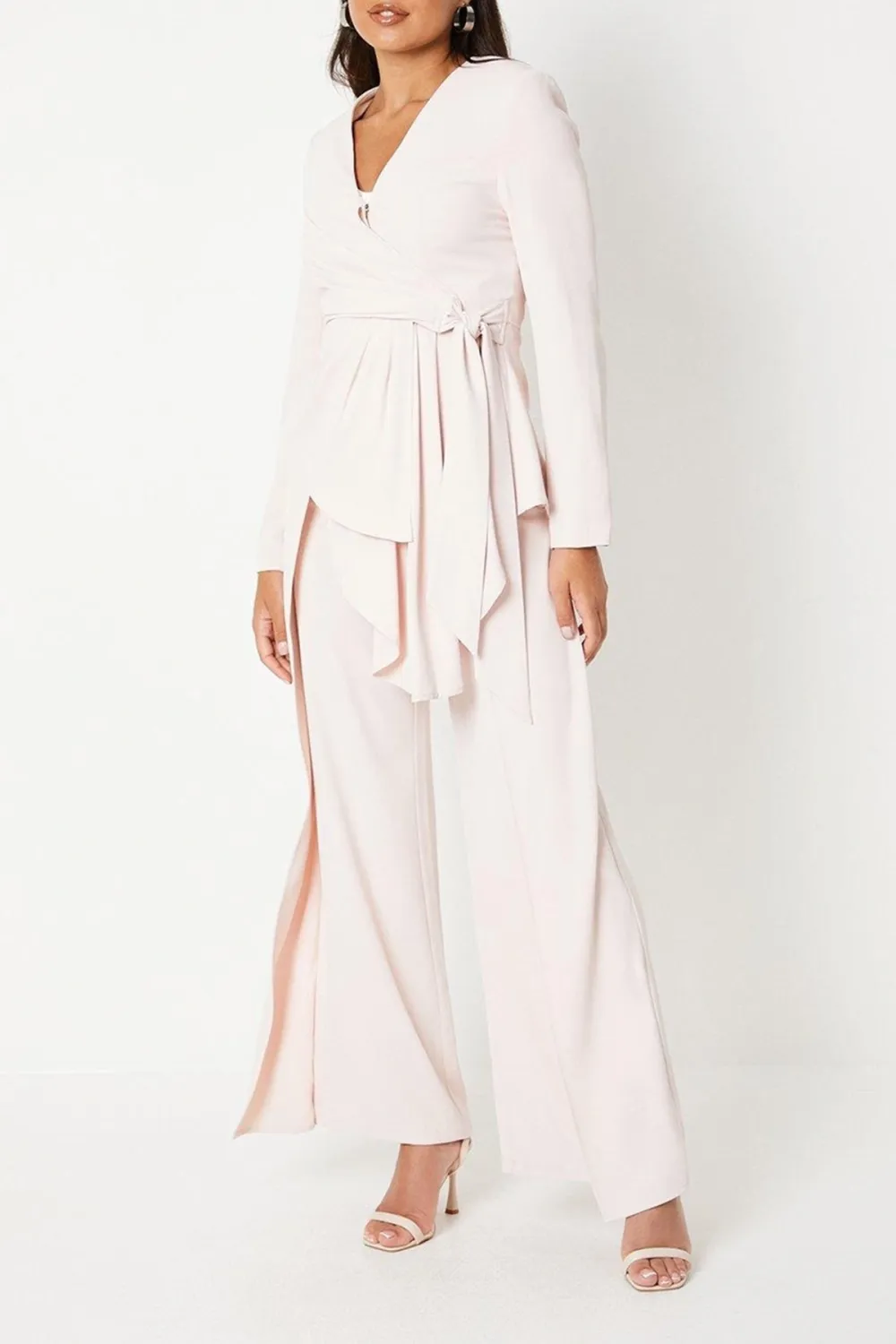 Overlay Wide Leg Trouser