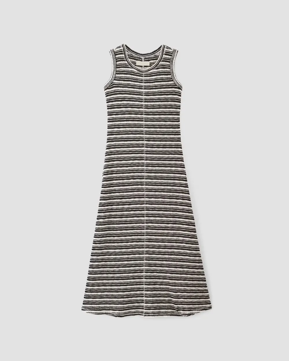 The Rib-Knit A-Line Tank Dress