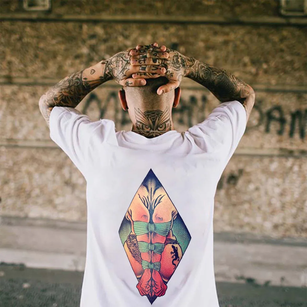 Bondage Nude Printed Men's T-shirt
