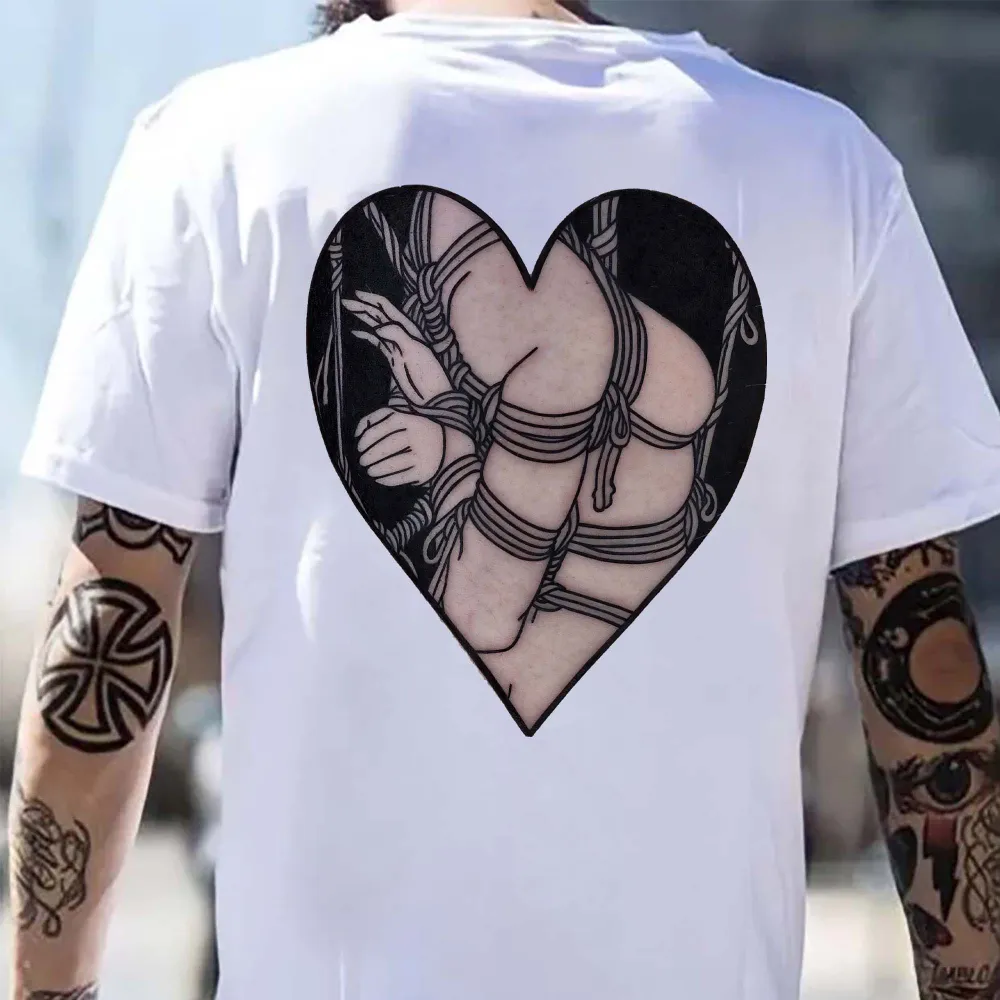 Bondage Nude Printed Men's T-shirt