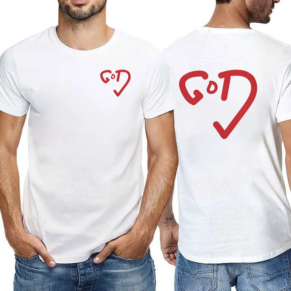 Men'S T-Shirt God Heart Tee