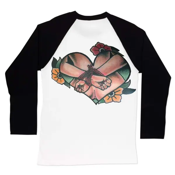 Bondage Game Printed Long Sleeve T-shirt