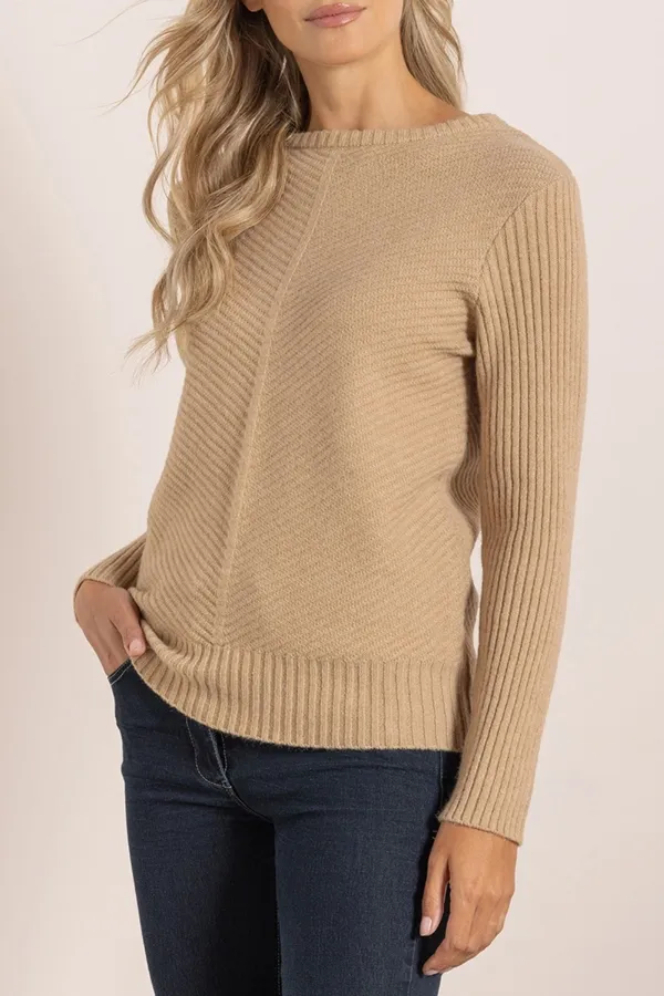 Ribbed Long Sleeve Jumper