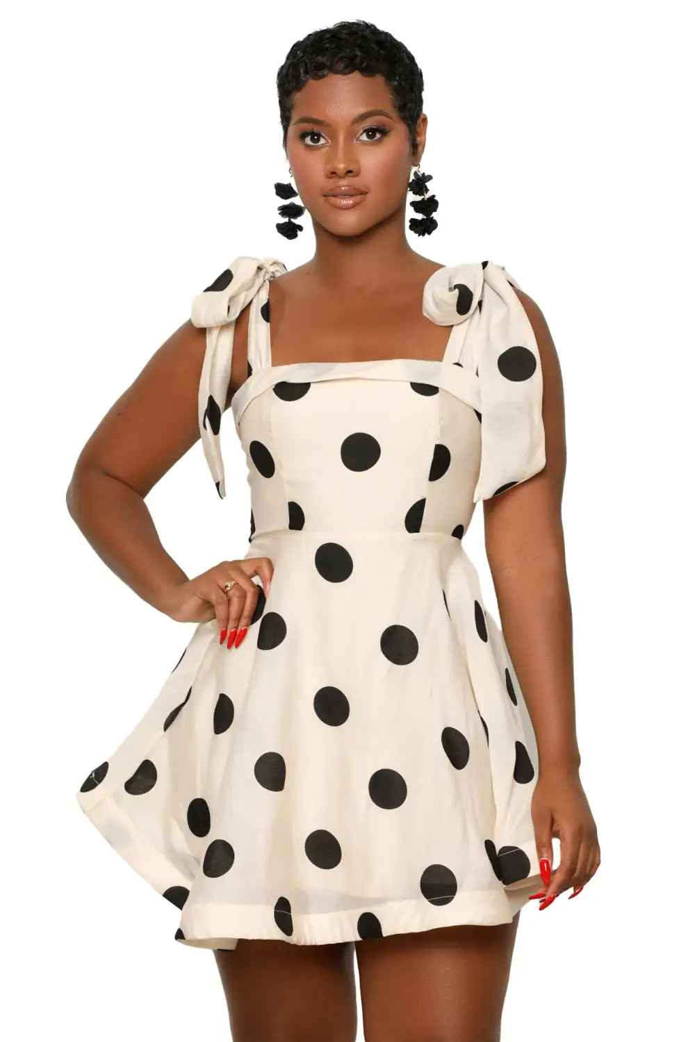 Polka Dot Enchanted Babydoll Dress