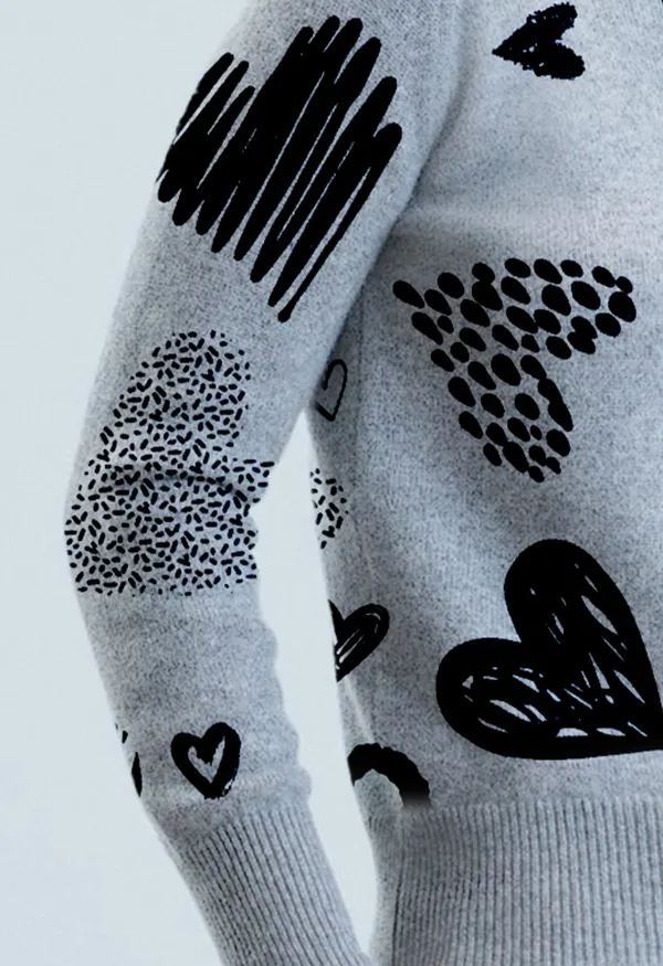 High-Neck Autumn And Winter Warm Sweater