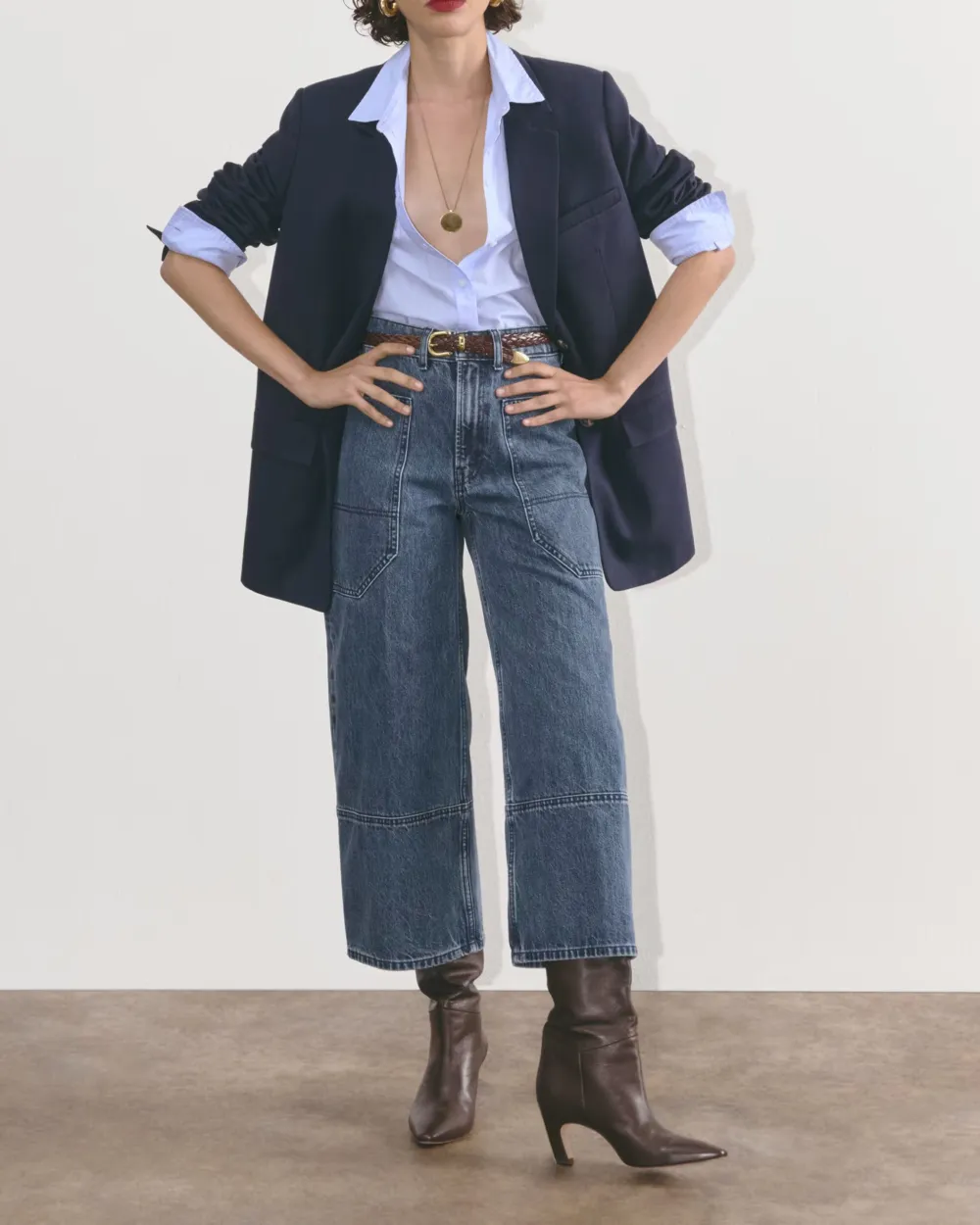 The Way-High Gardener Cropped Jean