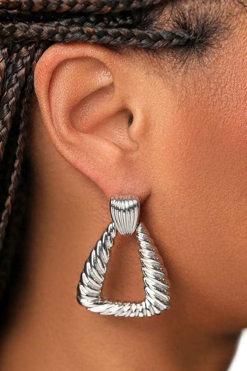 So Twisted Sliver Earrings