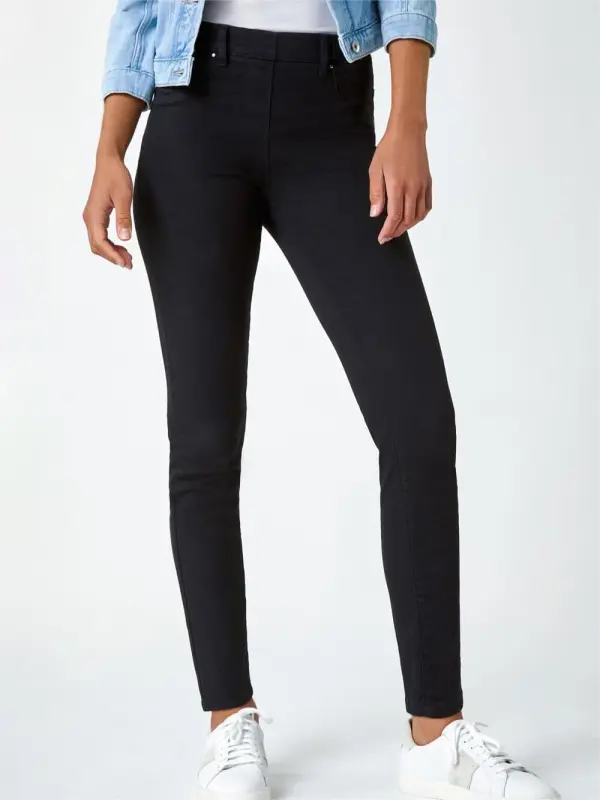 Casual office skinny trousers