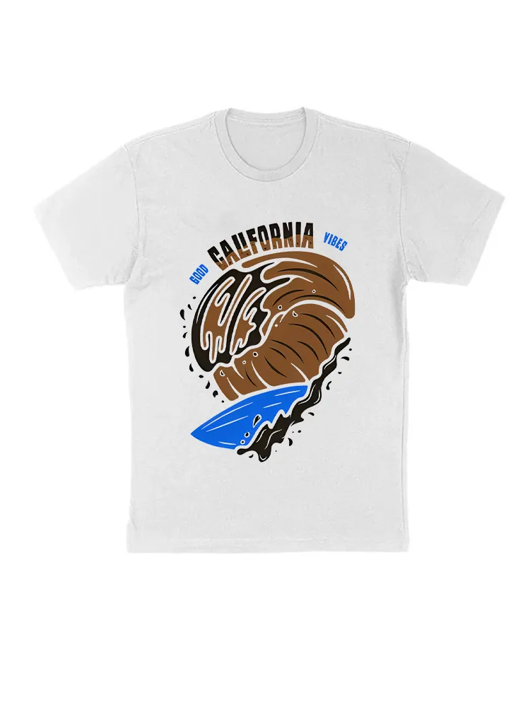 San Diego California Surf Short-Sleeve T-Shirt