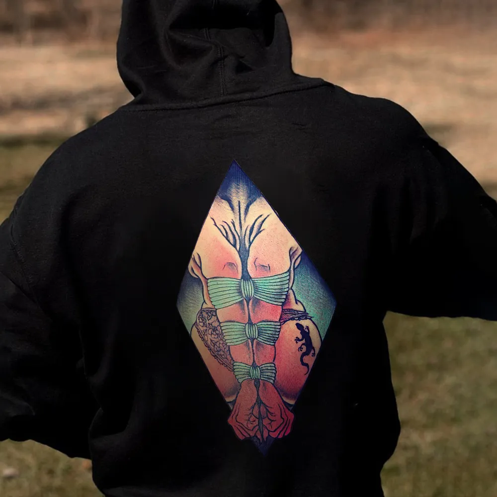 Bundled Games Printed Men's Zip-Up Hoodie