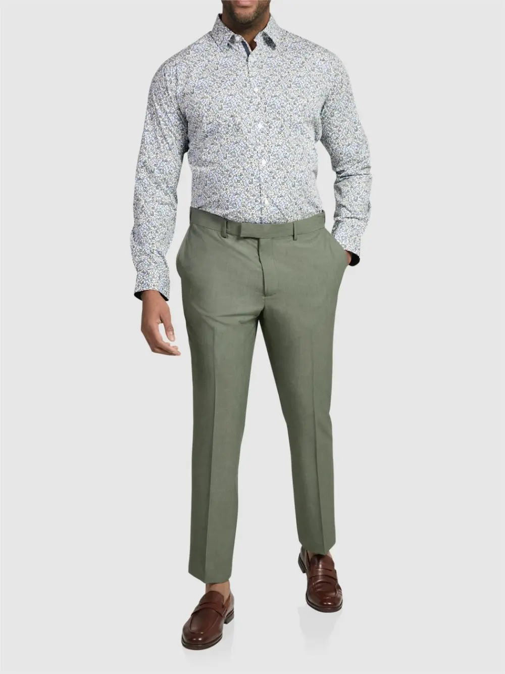 FERN SEVILLE FLORAL STRETCH SHIRT