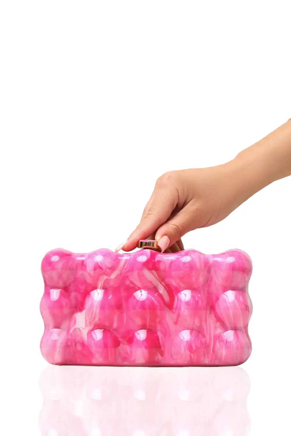 Waverly Bubble Bag (Pink)