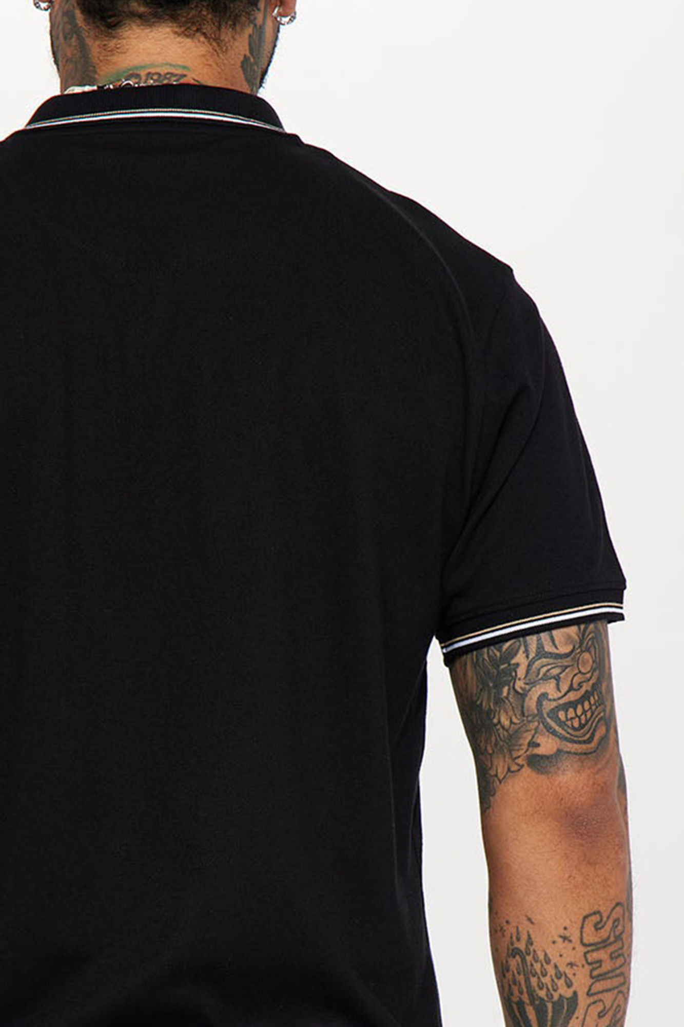 One Shot Short Sleeve Polo - Black