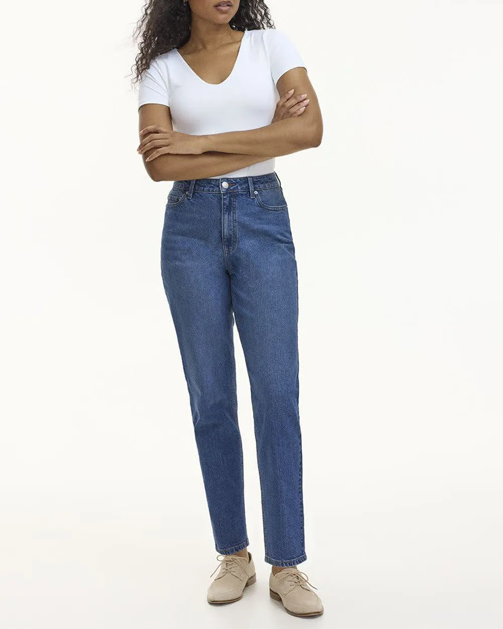 Tapered-Leg High-Rise Jean - The Mom Jeans