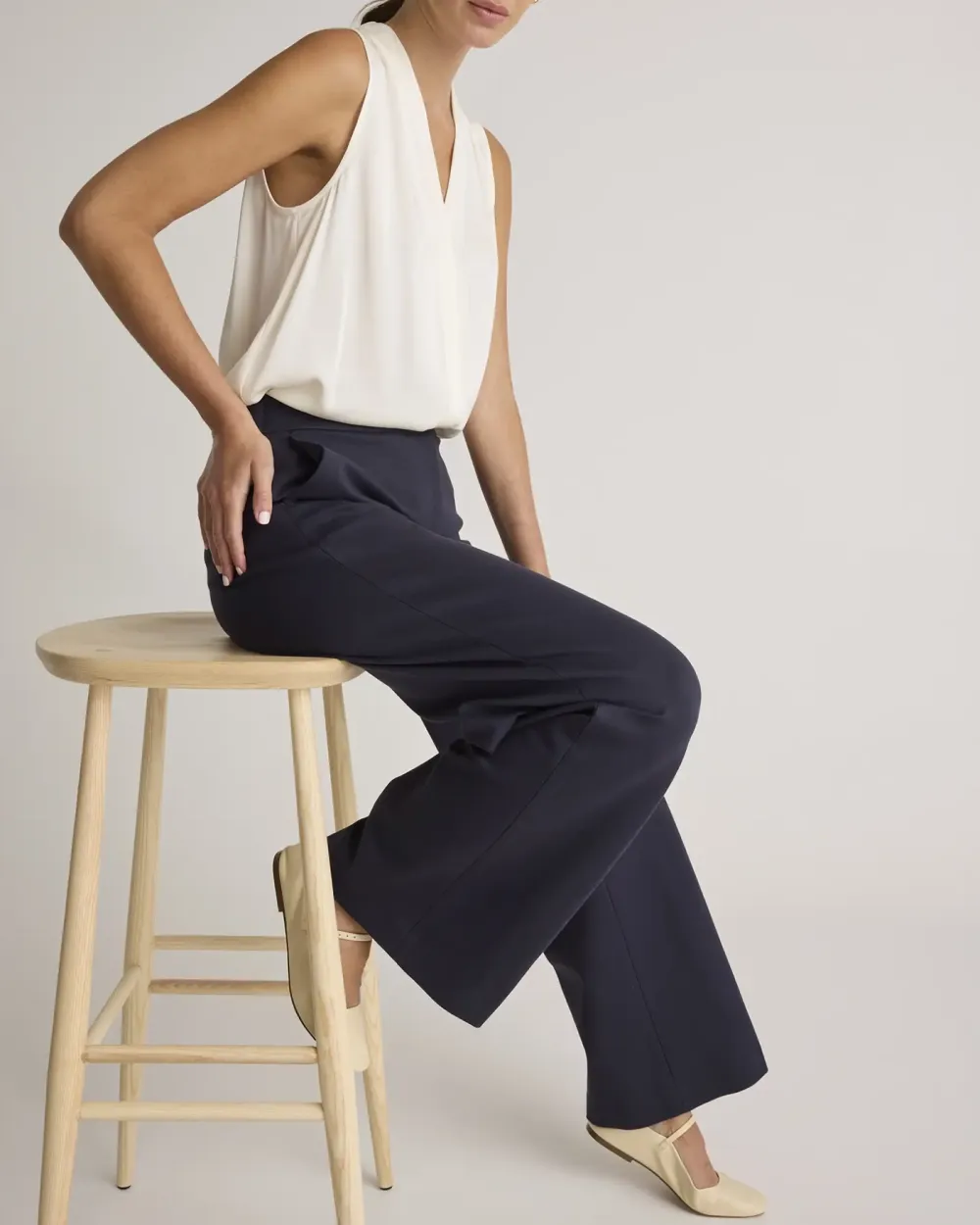 Ultra-Stretch Ponte Trouser