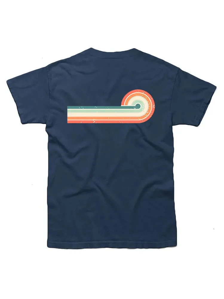 Surfer Gift Vintage Wave Retro Surfing Surf Beach T-Shirt