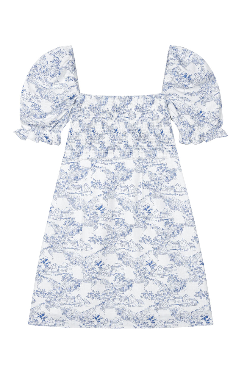 Aniston Dress - China Blue