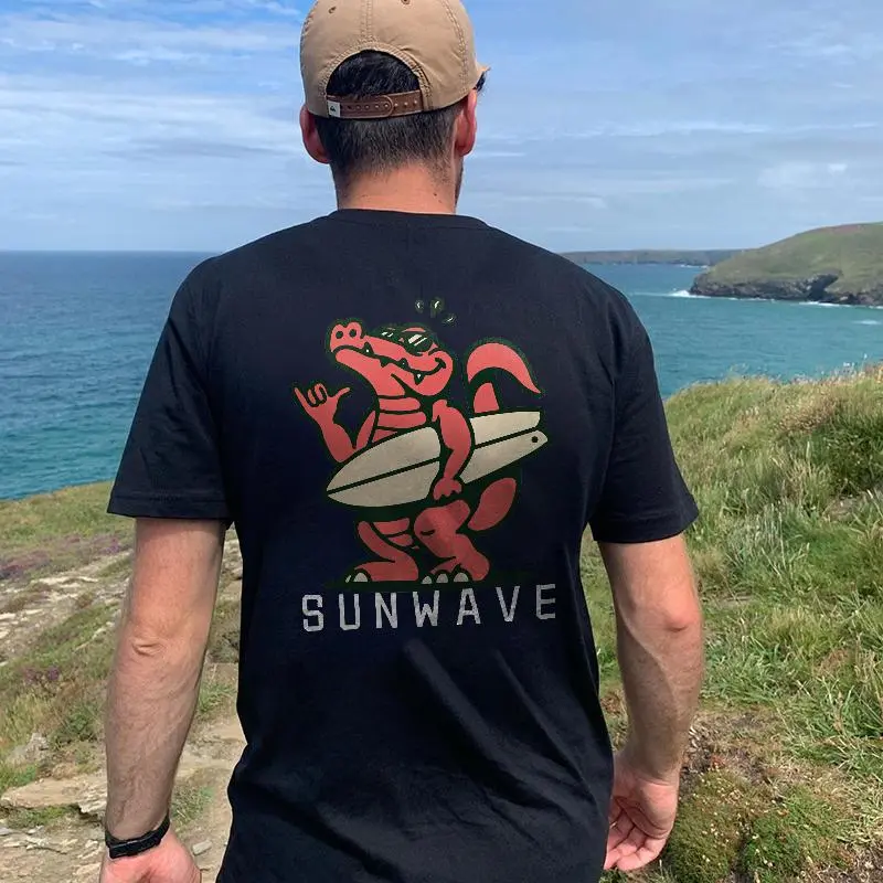 Sunwave Printed Dinosaur T-shirt