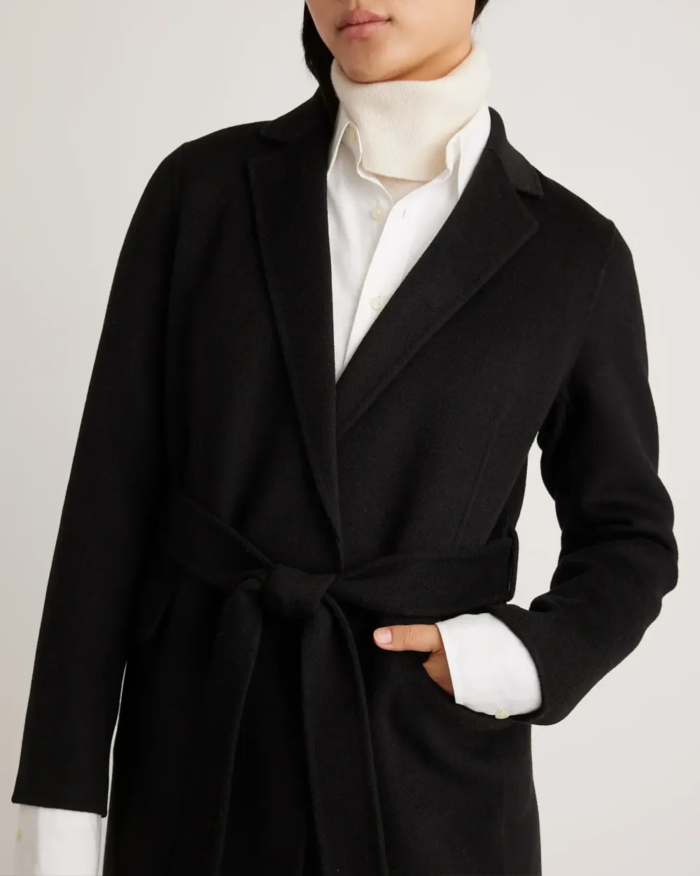 Daily Double-Faced Wrap Coat