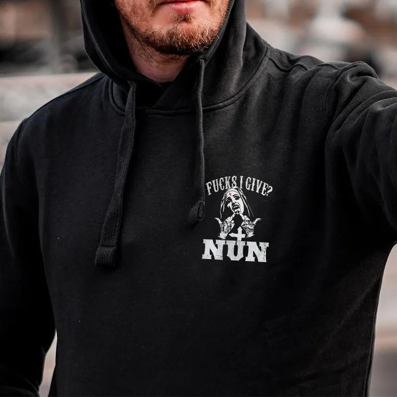 F**ks Give? Printed Men's Hoodie