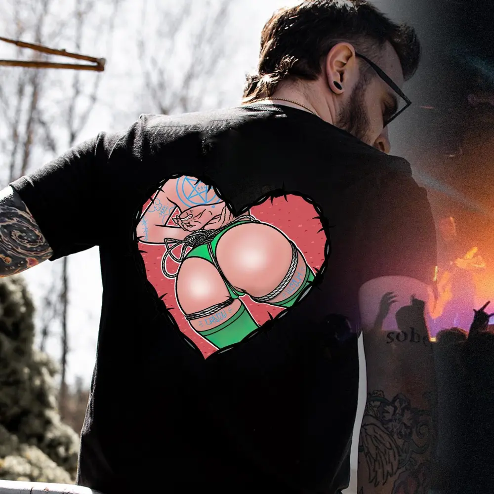 Daddy's Bondage Game Printed Men's T-shirt