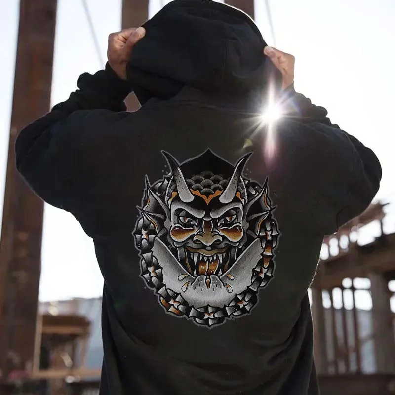 Devil's Dessert Printed Men's Hoodie