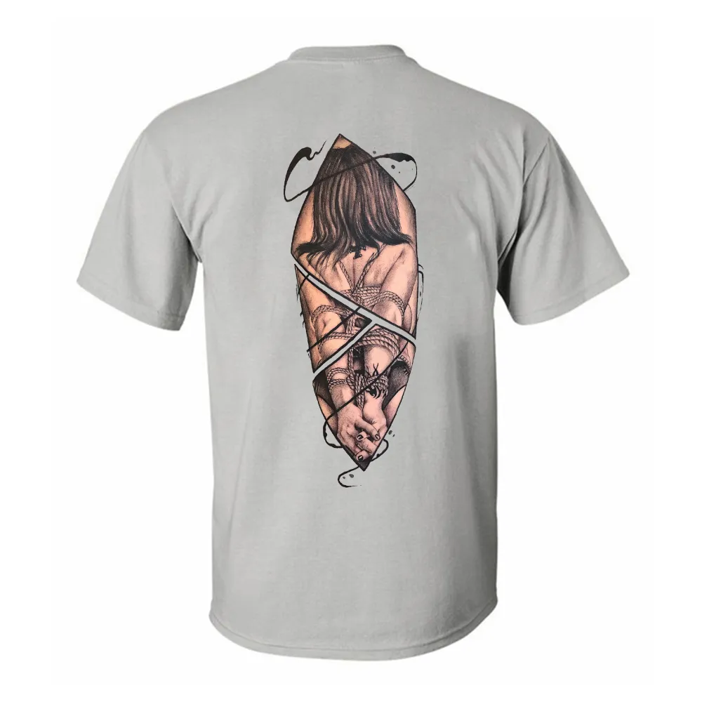 Bondage Game Printed Men's T-shirt