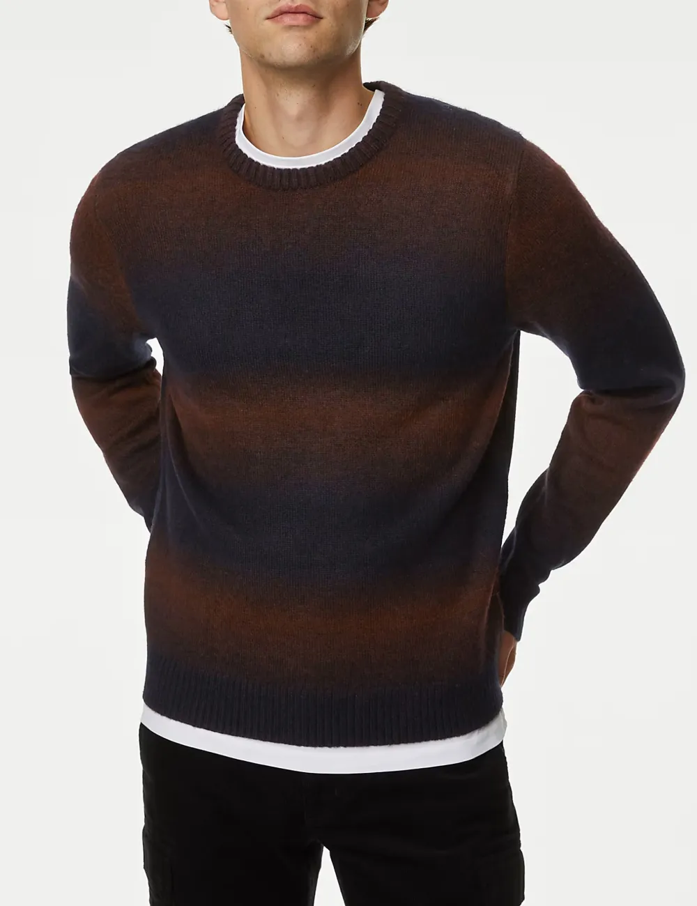 Striped Crew Neck Jumper