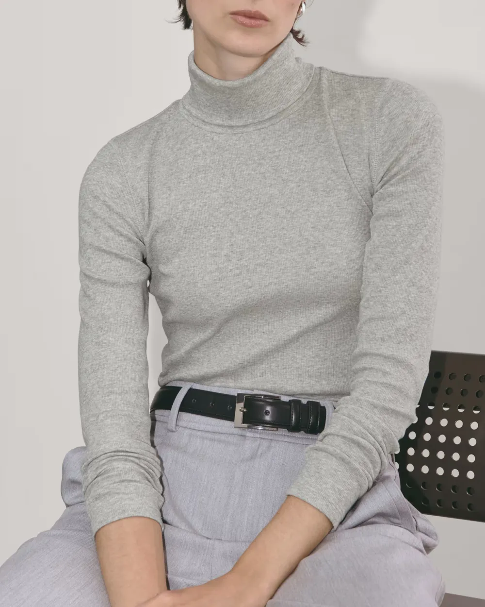 The Luxe Rib Turtleneck