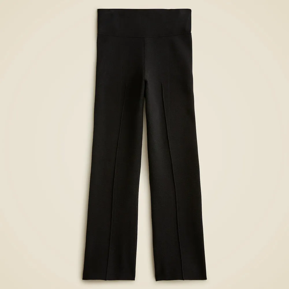 Stratus pant in textured satin