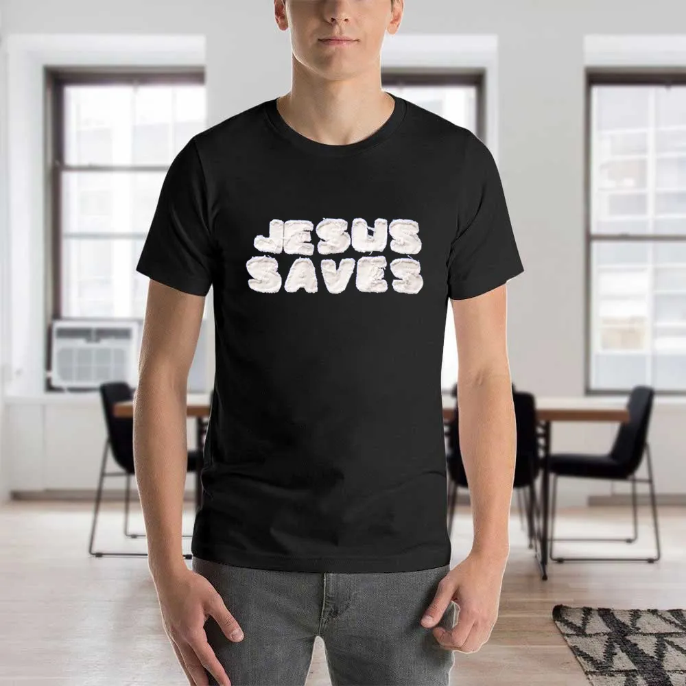 Men'S T-Shirt Jesus Saves Tee