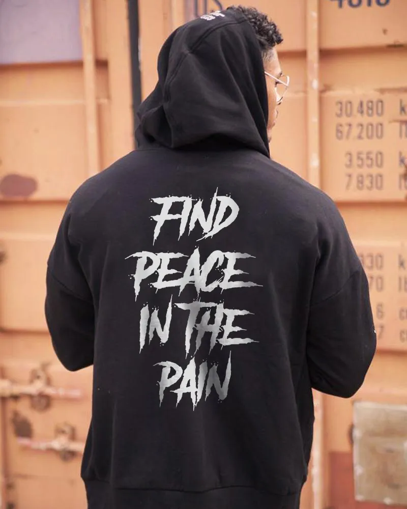 Find Peace In The Pain Men's Hoodie