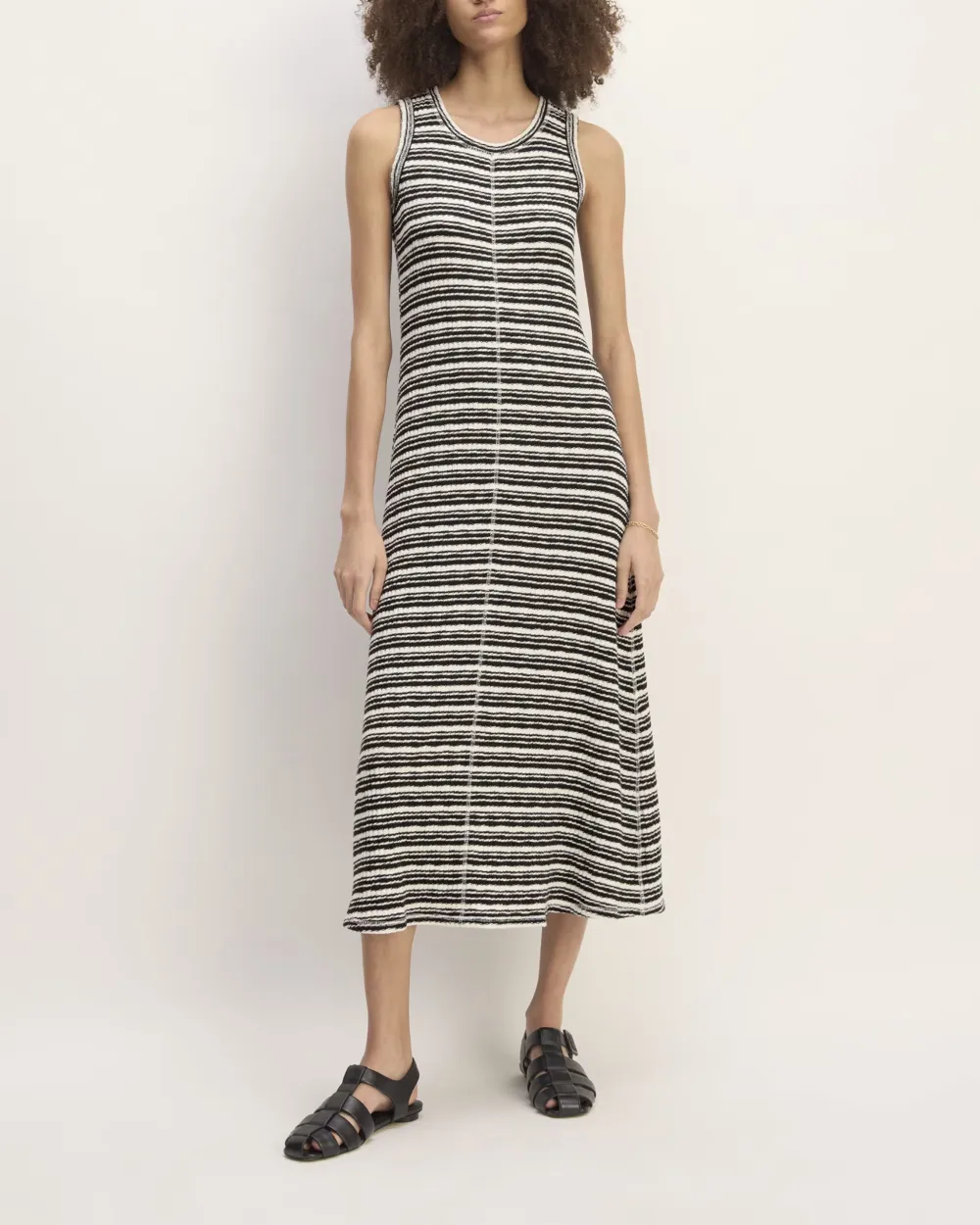 The Rib-Knit A-Line Tank Dress