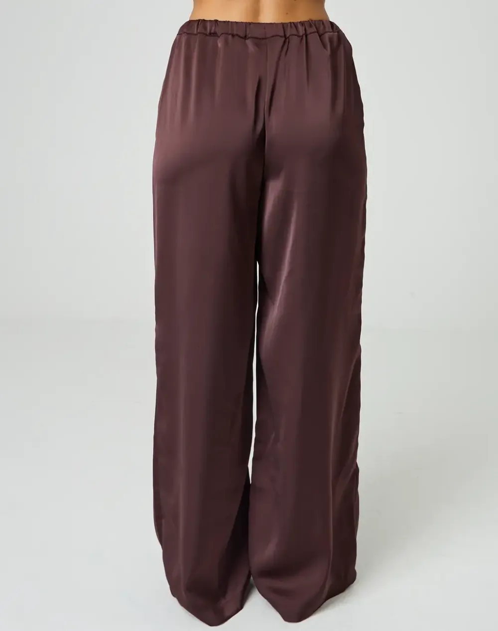 Satin Drawstring Pant