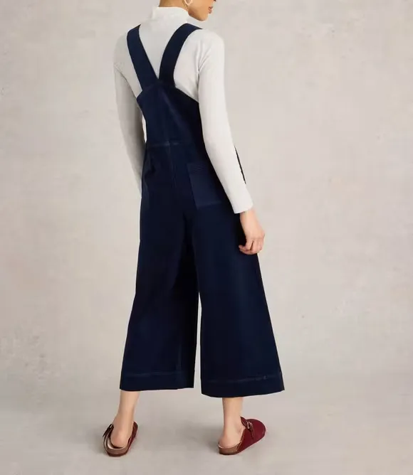 Scoop Neck Viola Cord Dungaree